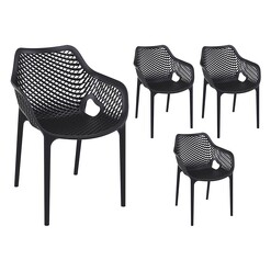 Picture of Matello Outdoor Dining Chair (Set of 4) Plastic Assorted Nova Caeli