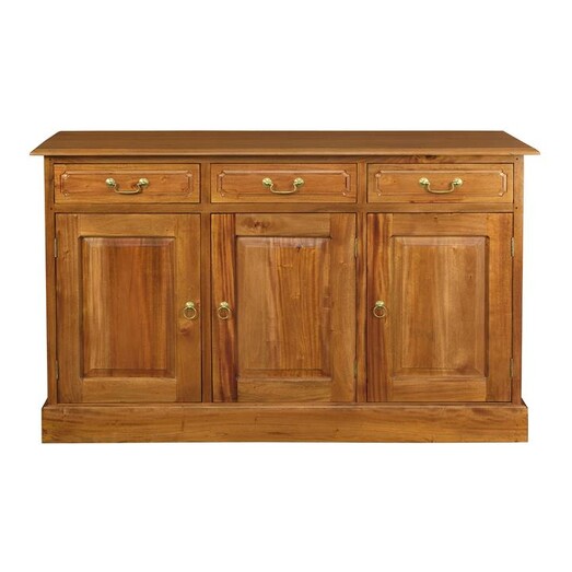 Picture of Matmo 3 Drawer Buffet in Light Pecan by Kayu Estate