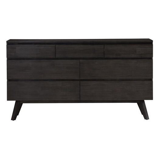 Picture of Maxen Chest of 7 Drawers Wood Anthracite Highland Zanui Picture of Maxen Chest of 7 Drawers Wood Anthracite Highland Zanui