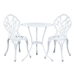 Picture of Maxine 3-Piece Aluminium Bistro Set Assorted Frisse Outdoors