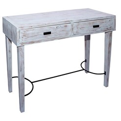 Picture of Maybell Console Table Wood White Wash Whiskey Boyd Design