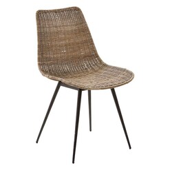 Picture of Mayra Rattan Dining Chair Natural Vida & Co.