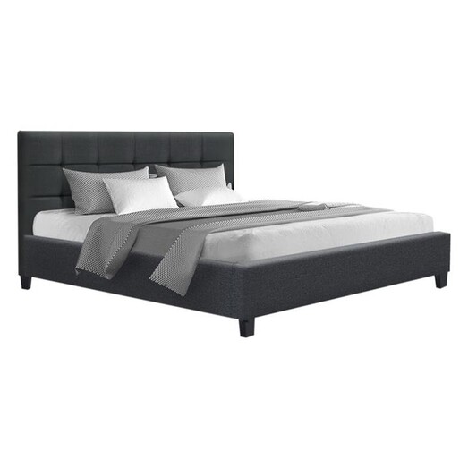 Picture of McCull Bed Fabric Charcoal Resort Living Picture of McCull Bed Fabric Charcoal Resort Living