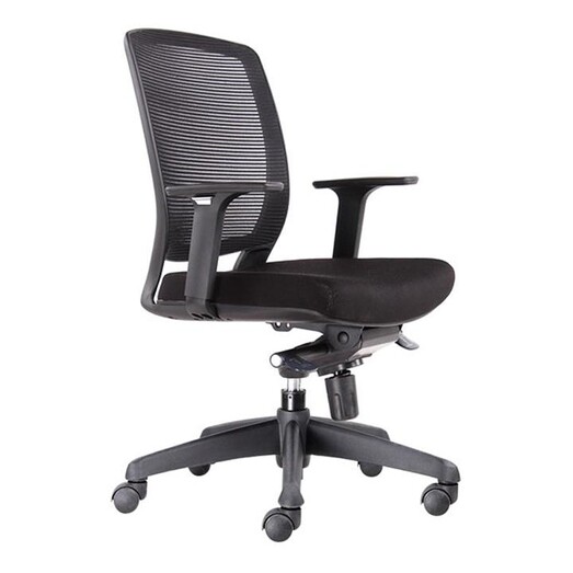 Picture of Medium Back Promesh Chair Fabric Black Rapidline