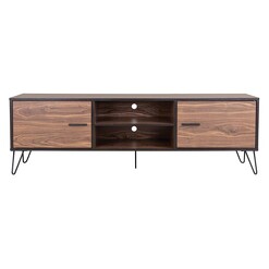 Picture of Melvin Entertainment Unit Chipboard Brown/Black U.S Designs