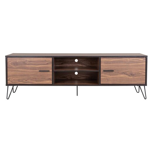 Picture of Melvin Entertainment Unit Chipboard Brown/Black U.S Designs