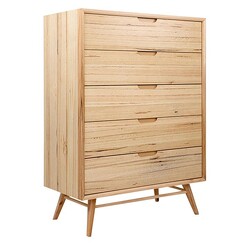 Picture of Menten Timber Chest of Drawers Wood Natural Beaumont & Braddock
