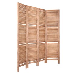 Picture of Mesta Room Divider, 4 Panels Wood Assorted Resort Living
