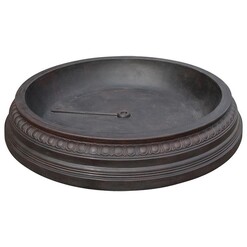 Picture of Metallic Pond Surround, Large Plastic Black Channel Enterprises