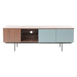 Picture of Mia 4-Nook Entertainment Unit in Blue by Modish