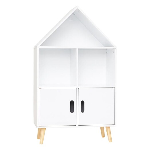 Picture of Mia Kids House Storage Display Unit in White by Meubilair