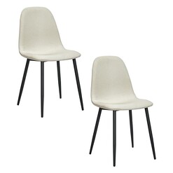 Picture of Mian Upholstered Dining Chair (Set of 2) Fabric Assorted Zanui Collection