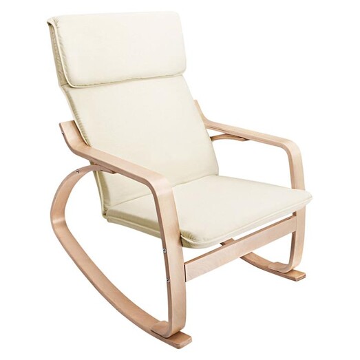 Picture of Micah Beige Rocking Chair Wood Resort Living