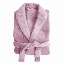 Picture of Microplush Bathrobe Size S/M in Light Pink by Bambury