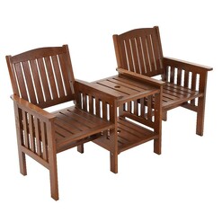 Picture of Mient Outdoor Bench Wood Assorted Frisse Outdoors