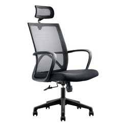Picture of Mila Mesh Back Office Chair in Black by Iniko