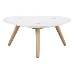 Picture of Milan Coffee Table MDF Oak/Light Grey Living by Design