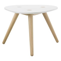 Picture of Milan Side Table MDF Oak/Light Grey Living by Design