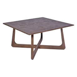Picture of Milan Wooden Coffee Table Elm Natural Brown Alliance Furniture