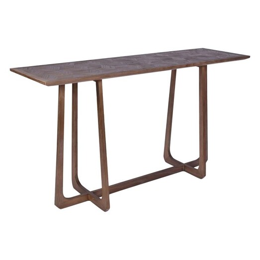 Picture of Milan Wooden Console Table Elm Natural Brown Alliance Furniture
