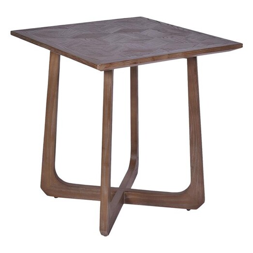 Picture of Milan Wooden Side Table Elm Natural Brown Alliance Furniture