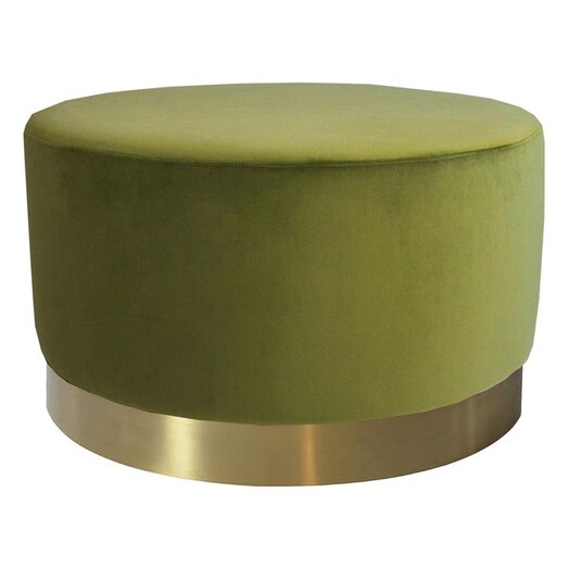 Picture of Milani Velvet Ottoman, Large Assorted D&D Design