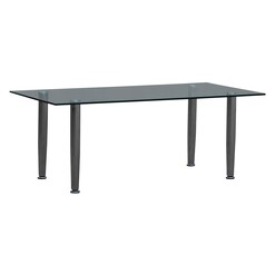 Picture of Milano Coffee Table Glass Natural/Black Dover Mason