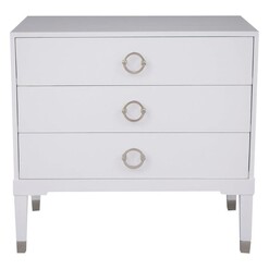 Picture of Millano Chest of Drawers Wood White Dasch Design