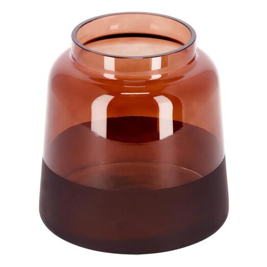 Picture of Millgate Vase Size 15 x 15cm in Red by Vida & Co.