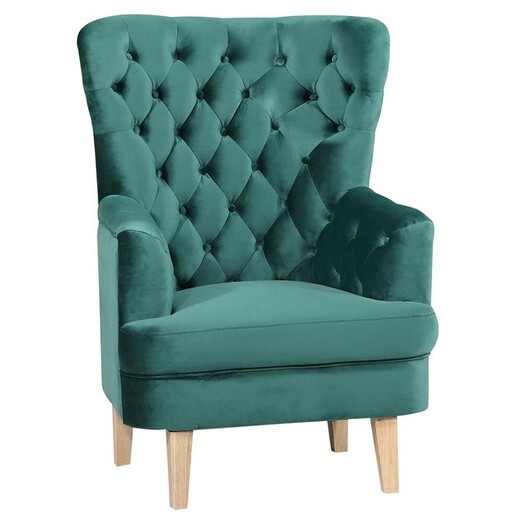 Picture of Millicent Velvet Armchair Fabric Assorted Dover Mason