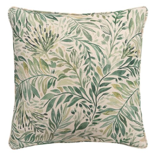 Picture of Milos Handpainted Cushion in Green by Maison by Rapee