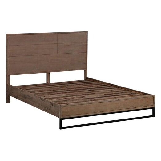 Picture of Mino Wooden Bed Natural/Black Rothbury Home