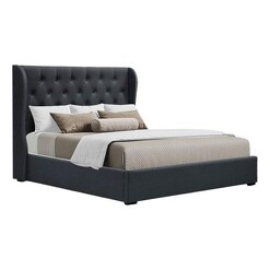 Picture of Mirella Upholstered Storage Bed with Gas Lift Fabric Assorted Resort Living