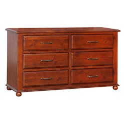 Picture of Miria Dresser Wood Light Mahogany Beaumont & Braddock