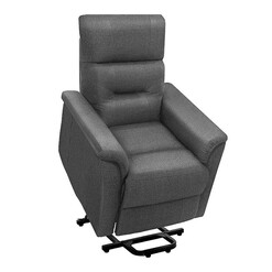 Picture of Mischa Recliner Lift Chair Fabric Grey Resort Living
