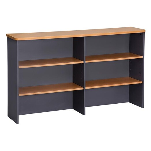 Picture of Mitchell Overhead Hutch, Beech, 150cm Melamine Light Brown UBiZ Furniture