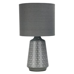 Picture of Moana Table Lamp in Grey by Oriel Lighting