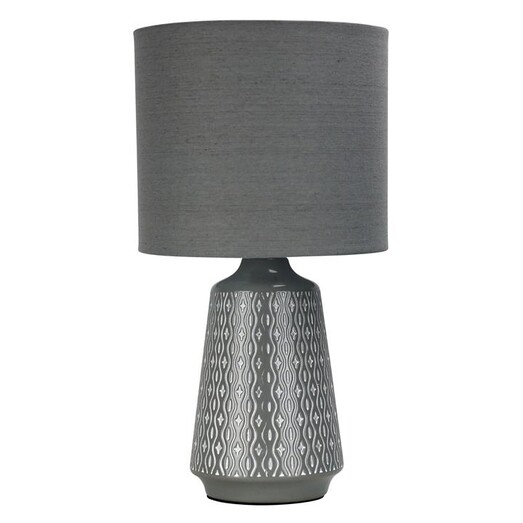 Picture of Moana Table Lamp in Grey by Oriel Lighting