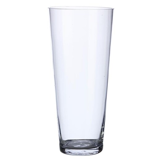 Picture of Moda Conical Glass Vase Size 13.8 x 30cm in Clear by Casa Domani Picture of Moda Conical Glass Vase Size 13.8 x 30cm in Clear by Casa Domani