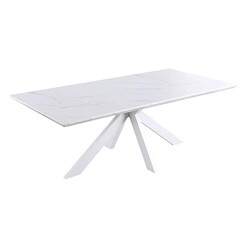 Picture of Moi Dining Table MDF White Amara Bay Road Designs
