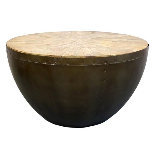 Picture of Moja Coffee Table Wood Antique Black/Chestnut Searles Homewares