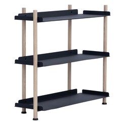 Picture of Mokk Bookshelf Metal Black Luooma x Zanui