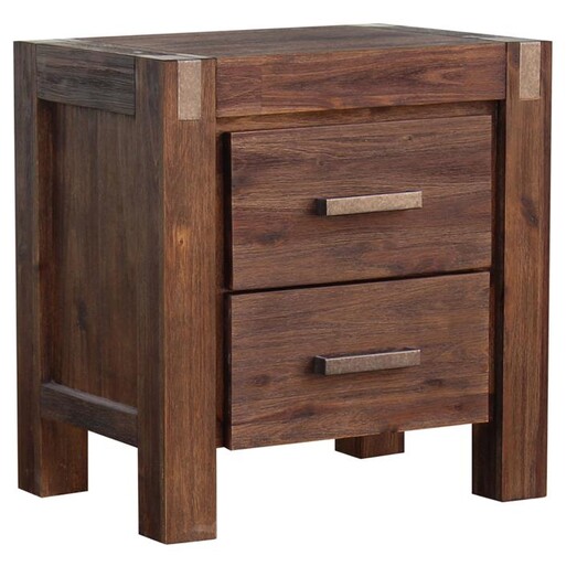 Picture of Mollymook Bedside Table, Chocolate Wood Rothbury Home Picture of Mollymook Bedside Table, Chocolate Wood Rothbury Home