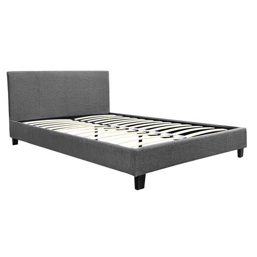 Picture of Monik Upholstered Bed Fabric Grey Resort Living