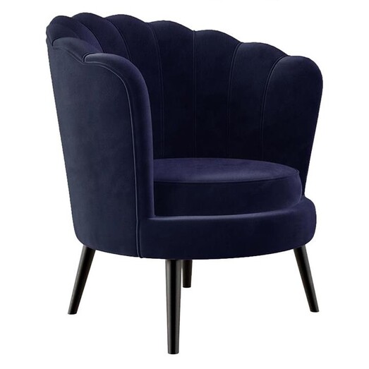 Picture of Monique Scallop Velvet Chair Assorted Regal Royal Design