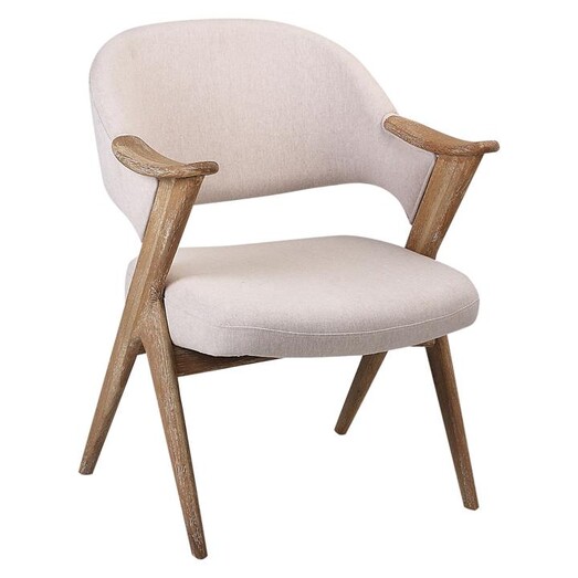 Picture of Monroe Armchair Wood White/Natural Homeflex