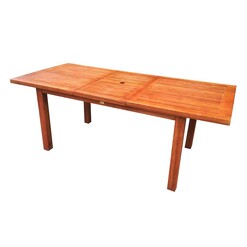 Picture of Montana Extendable Outdoor Dining Table Eucalyptus Rose Gum Regal Royal Design