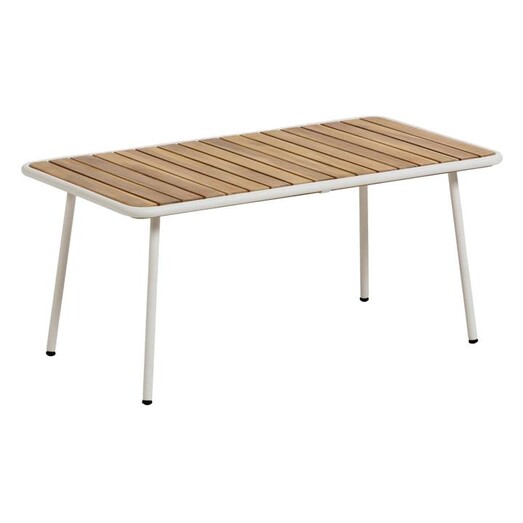 Picture of Montar Outdoor Timber Coffee Table Acacia Natural/White Vida & Co. Picture of Montar Outdoor Timber Coffee Table Acacia Natural/White Vida & Co.