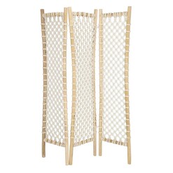 Picture of Mori Folding Wood Screen Natural Vida & Co.
