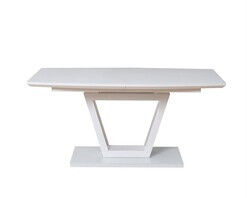 Picture of Moskov Rectangular Extension Dining Table 160-200cm - White